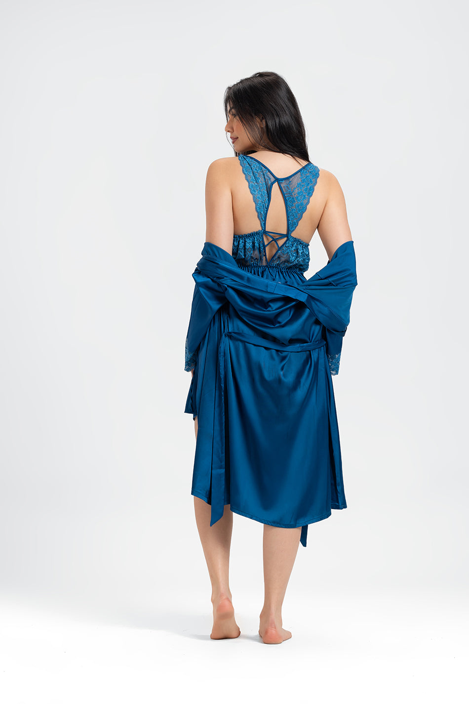 Sage Serenity Satin Set