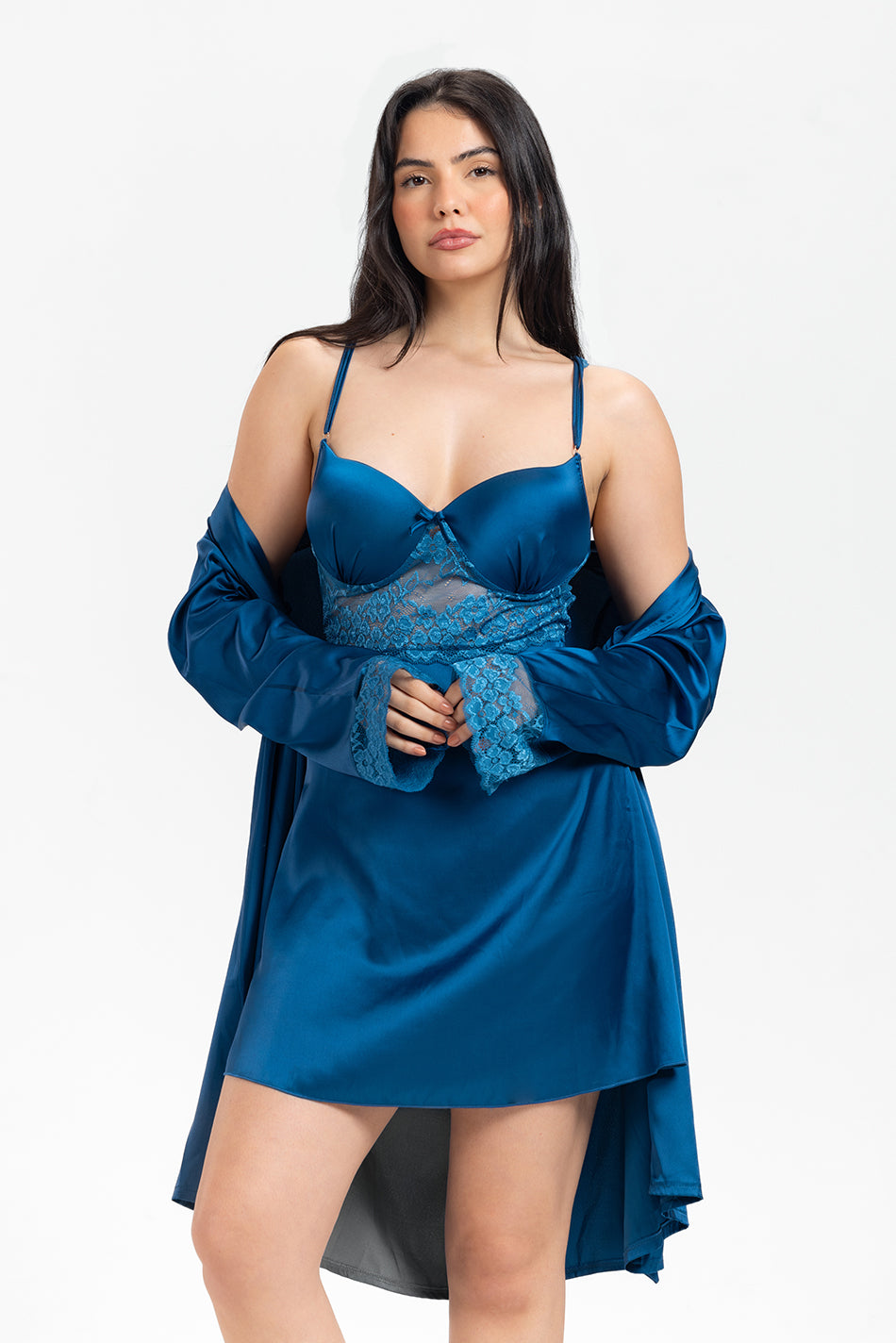 Sage Serenity Satin Set