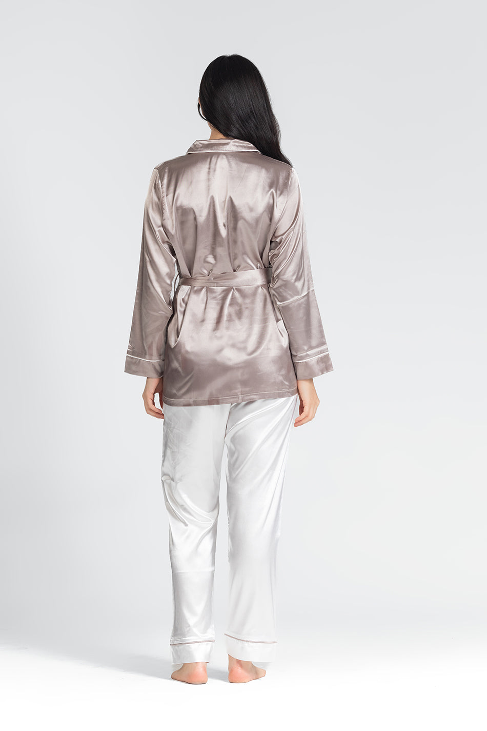 pj satin long sleeve