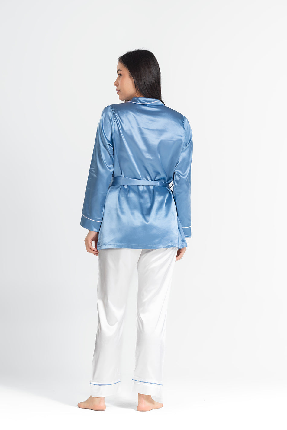 pj satin long sleeve