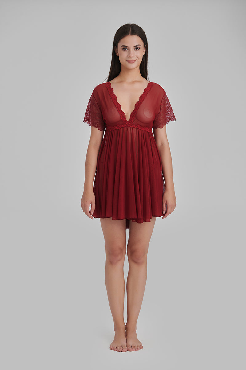 NIGHT DRESS-SHORT