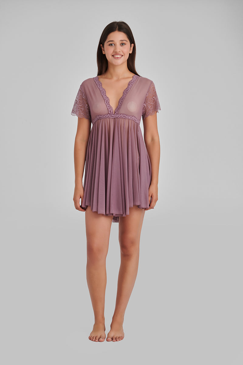 NIGHT DRESS-SHORT