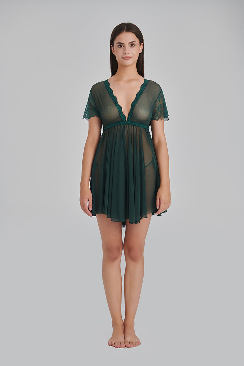 NIGHT DRESS-SHORT