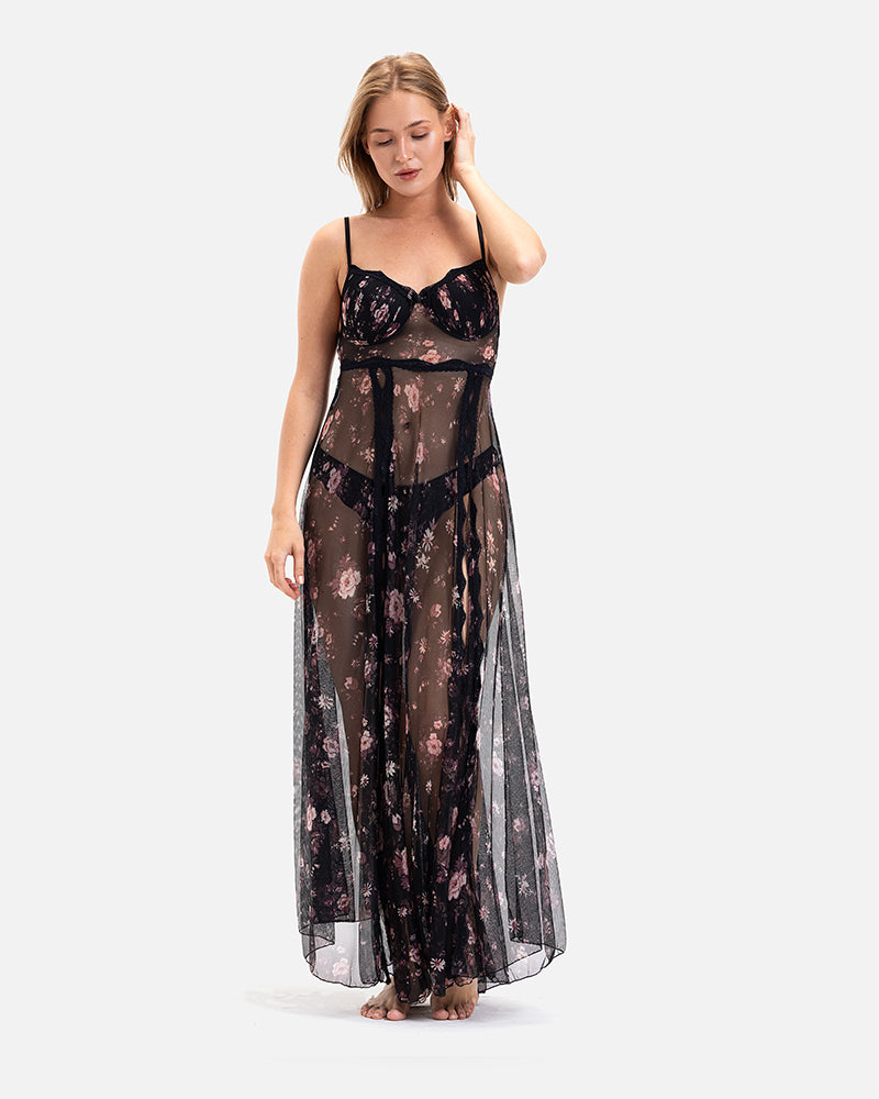 NIGHT DRESS-Tulle