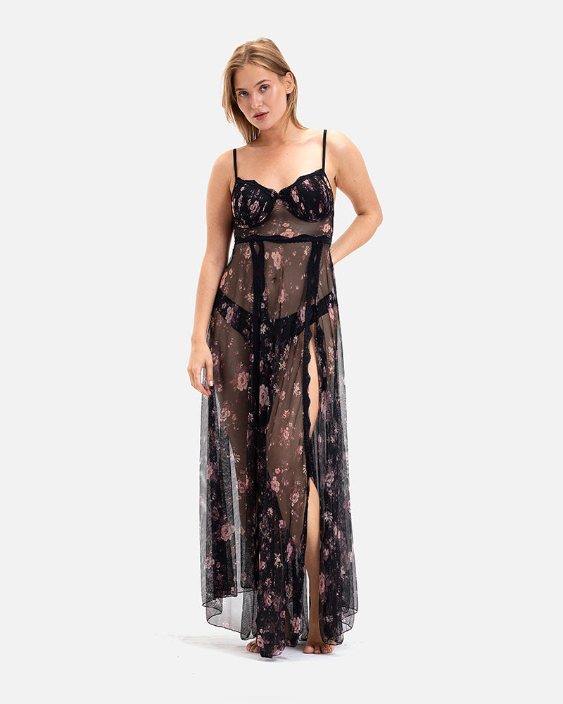 NIGHT DRESS-Tulle