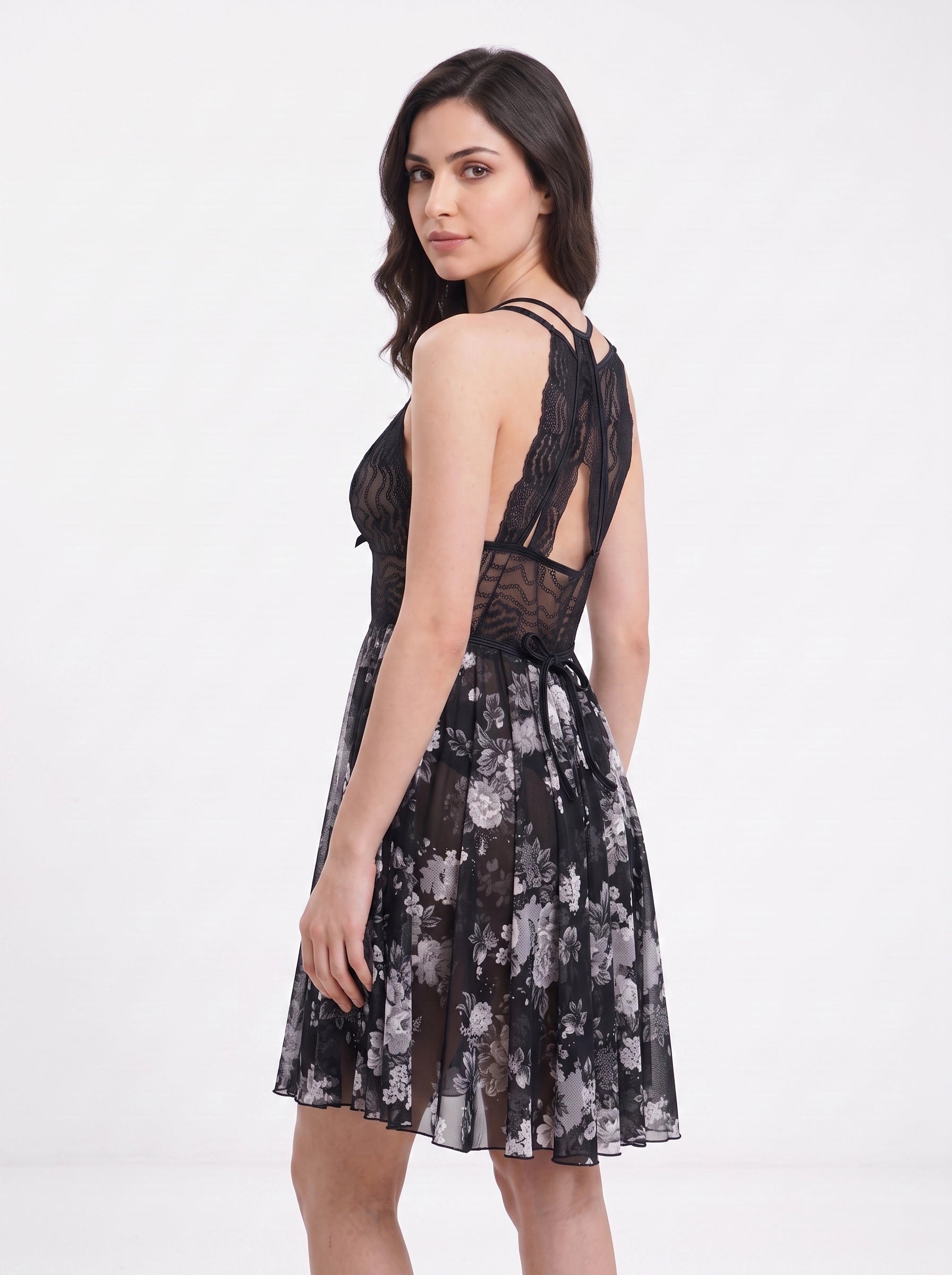 NIGHT DRESS-SHORT