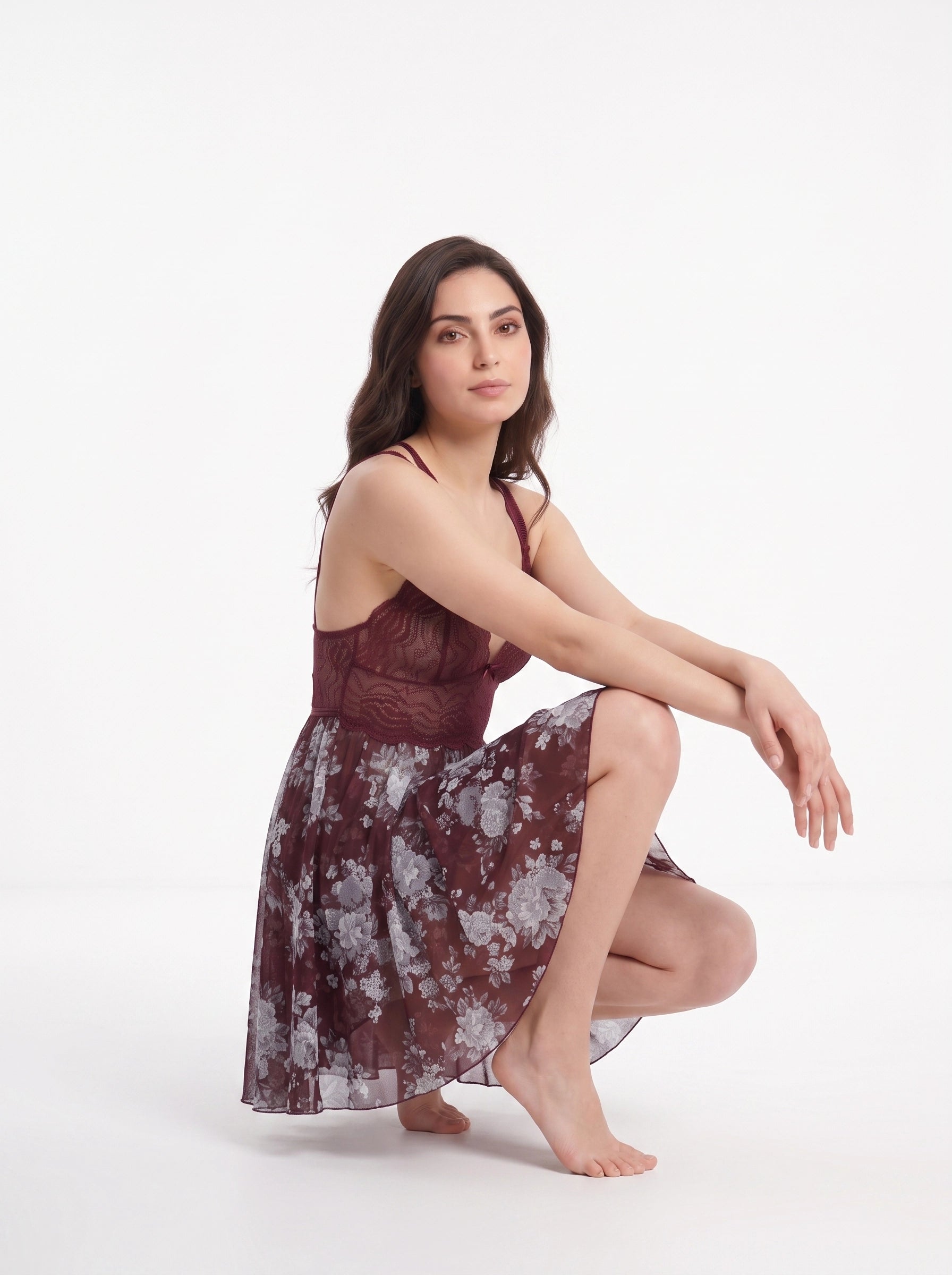 NIGHT DRESS-SHORT