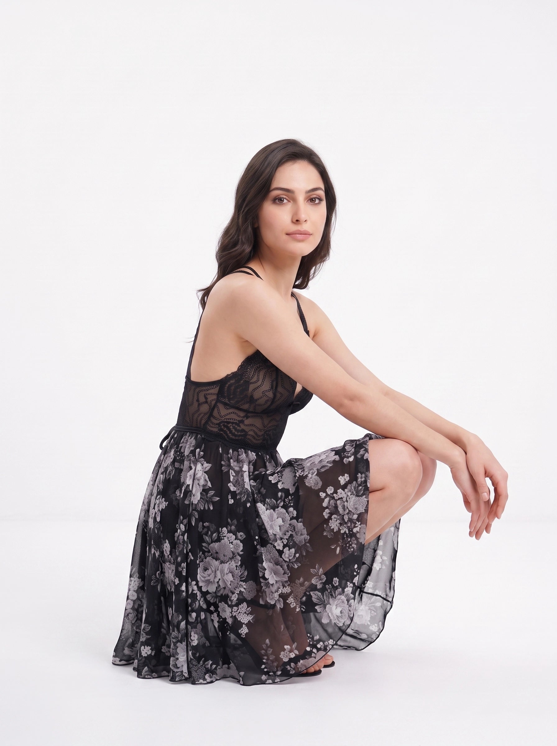 NIGHT DRESS-SHORT