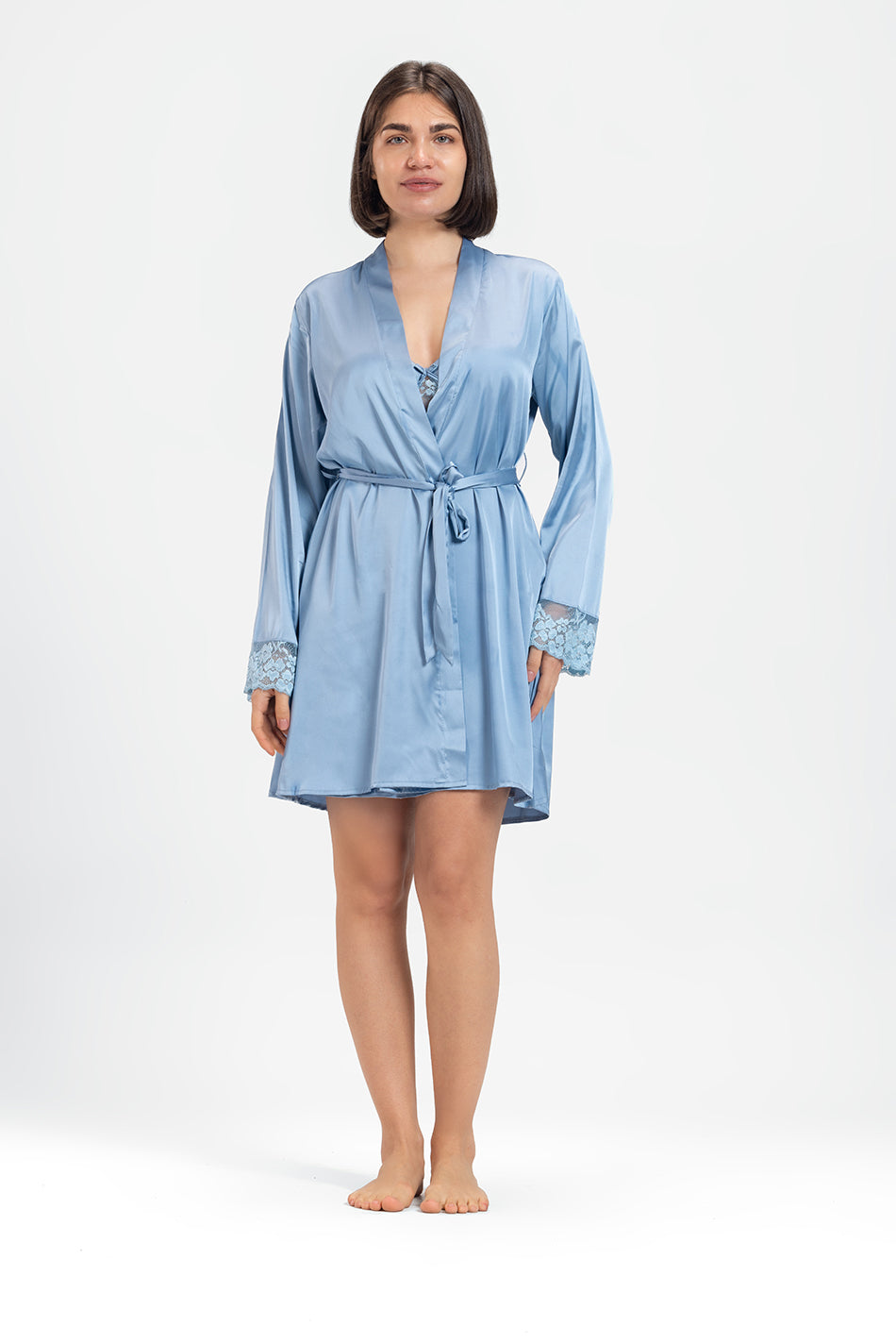 Sage Serenity Satin Set