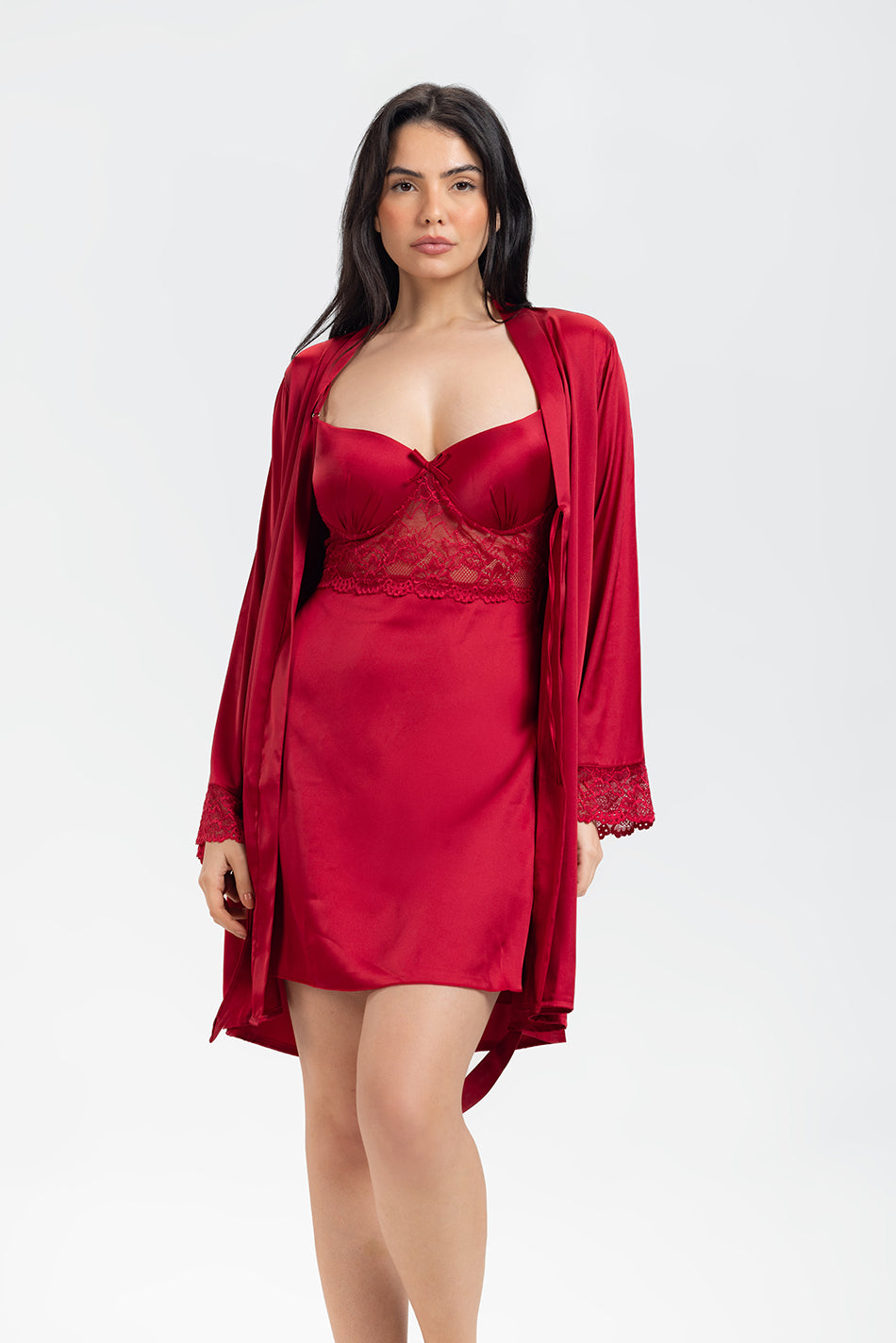 Sage Serenity Satin Set