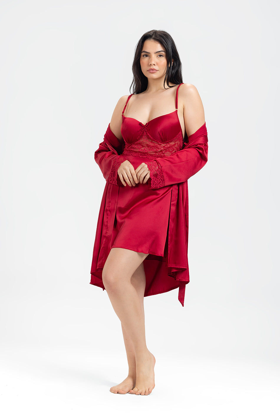 Sage Serenity Satin Set