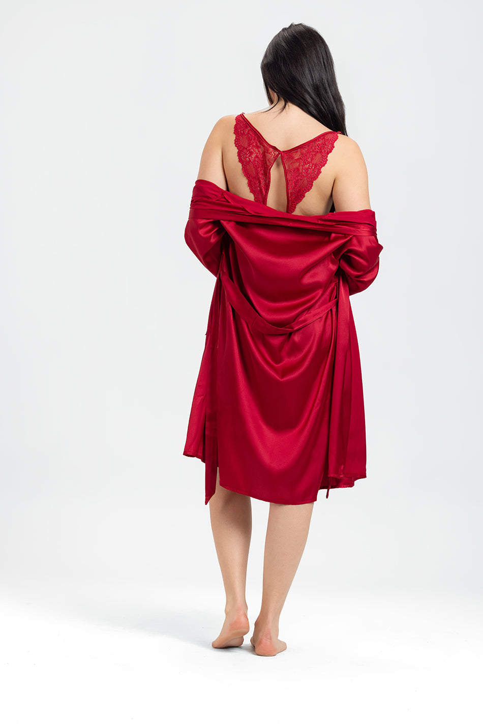 Sage Serenity Satin Set