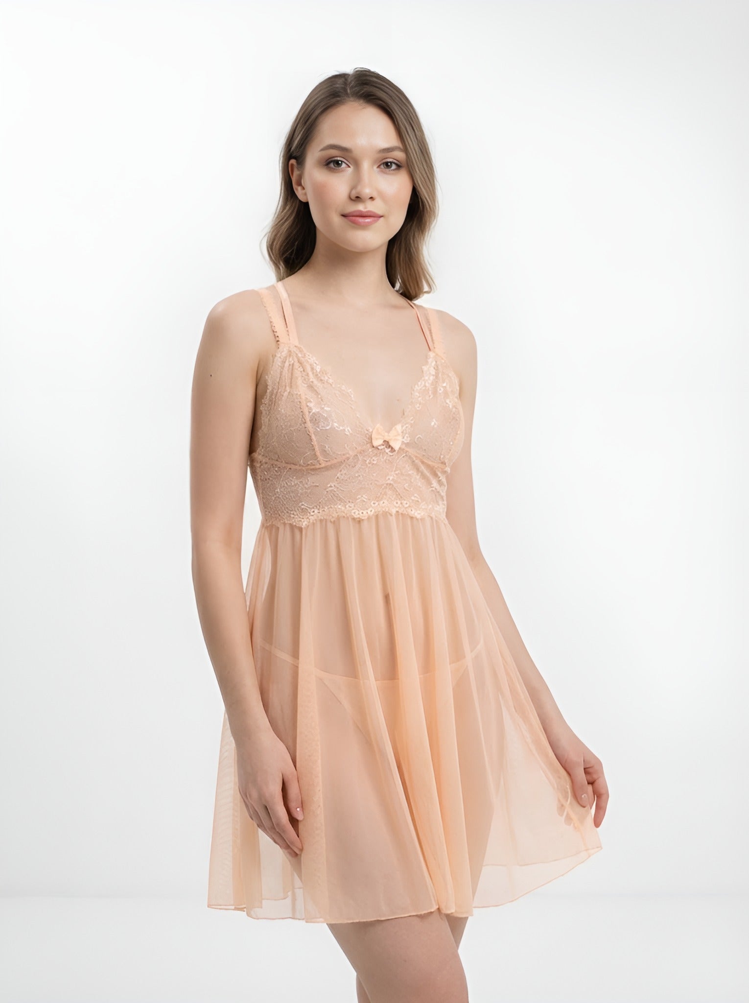 NIGHT DRESS-SHORT