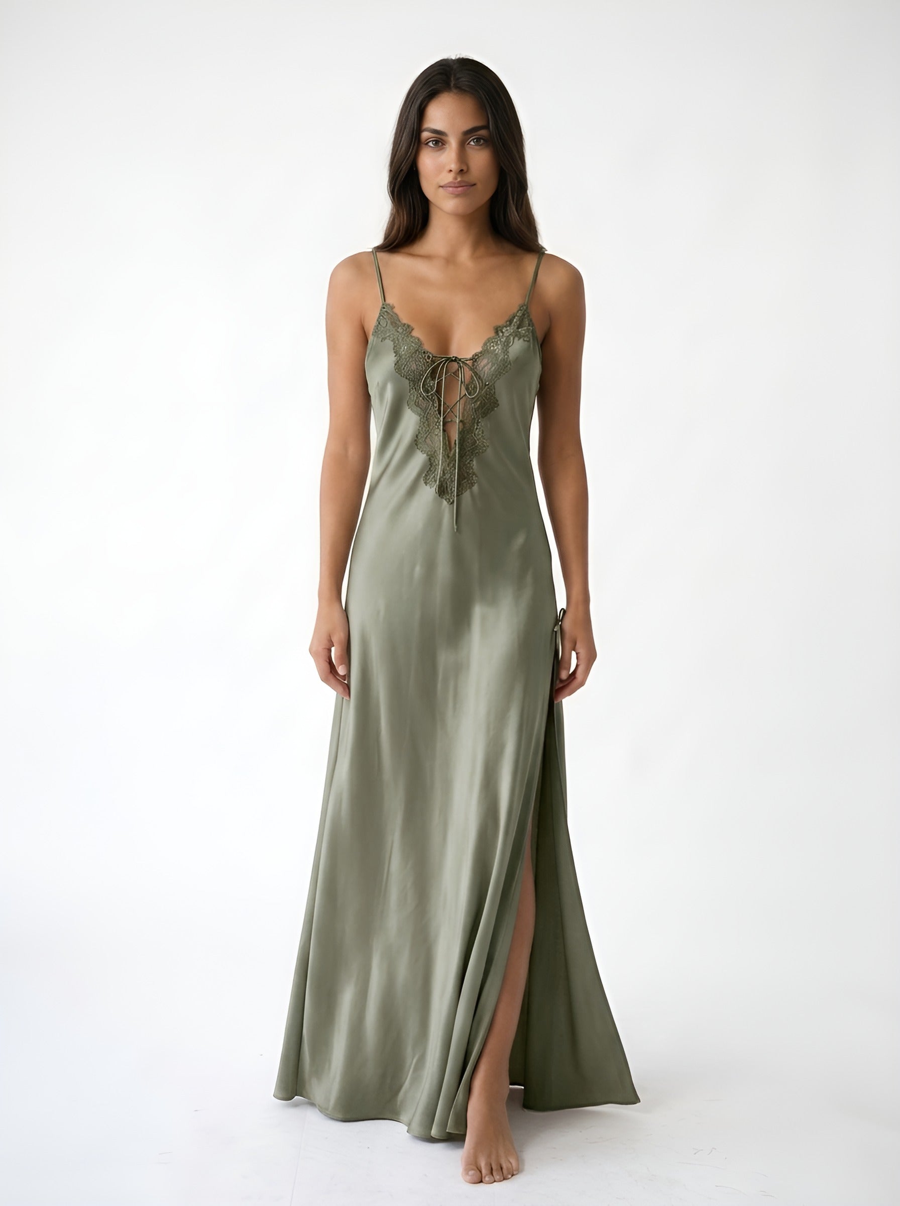 Liquid Satin Lace