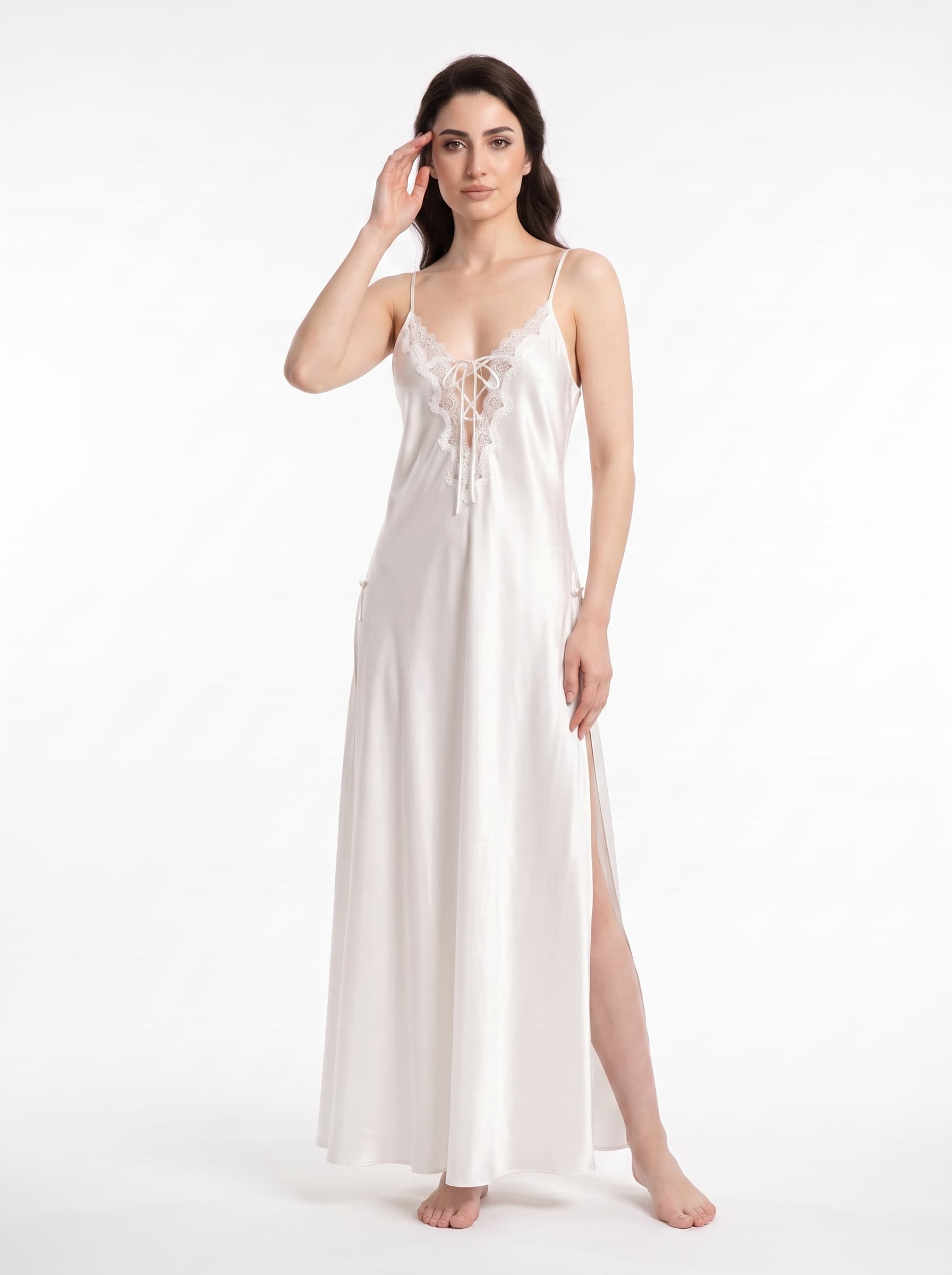 Liquid Satin Lace