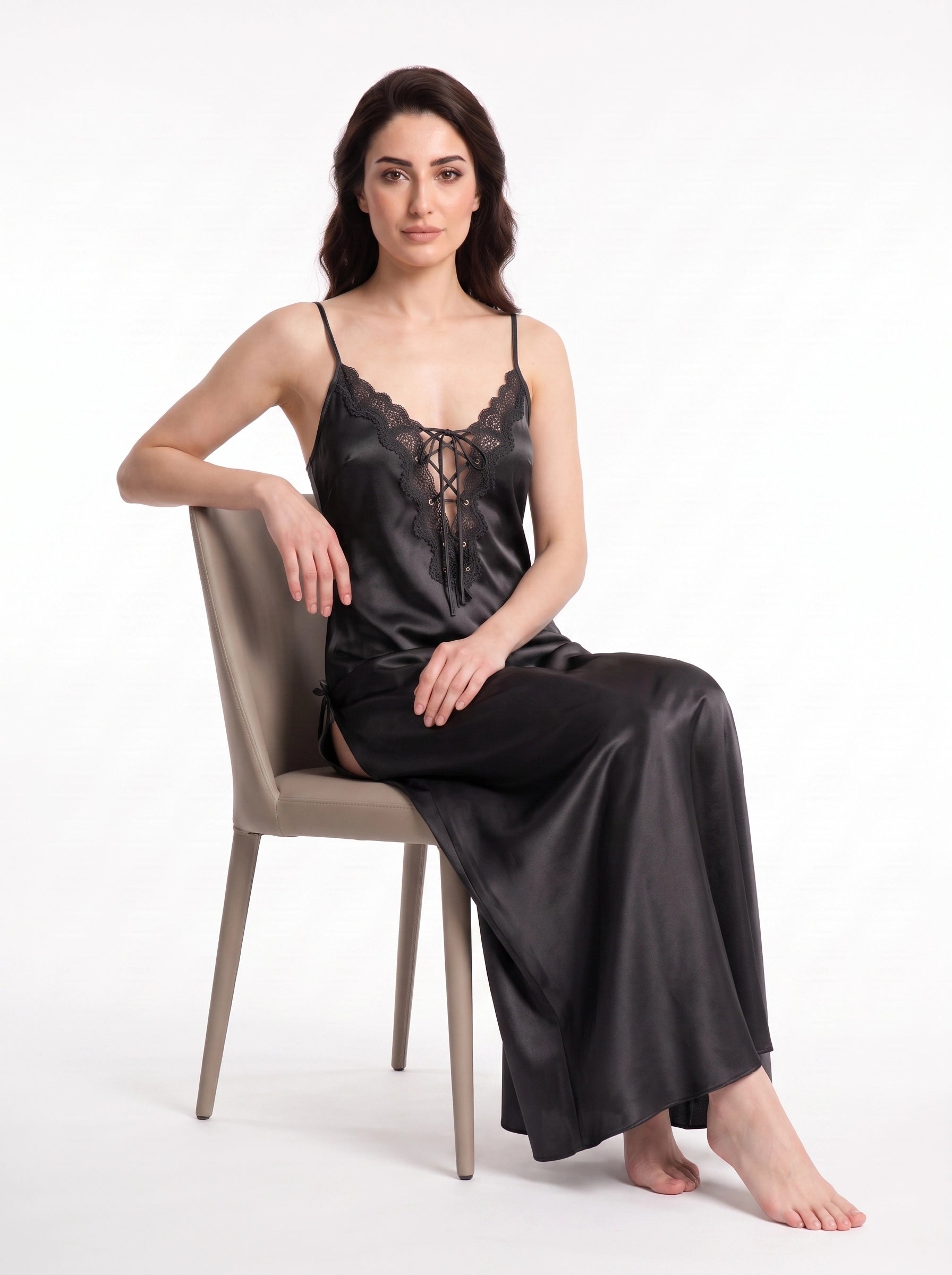 Liquid Satin Lace