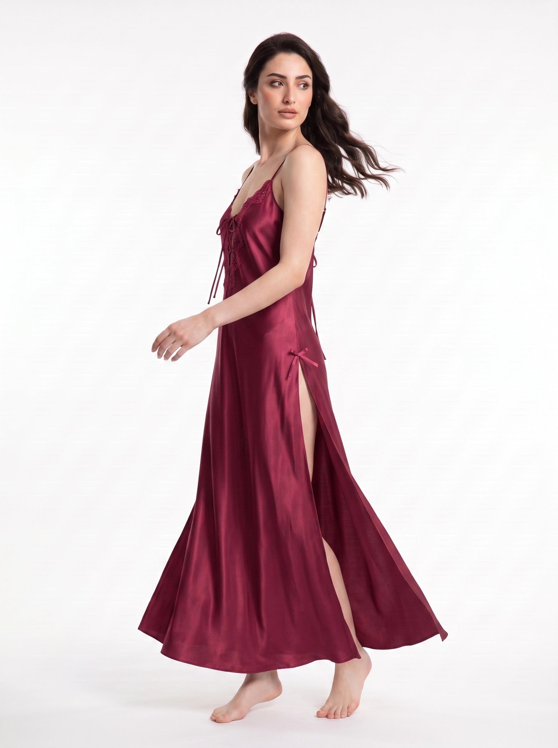 Liquid Satin Lace