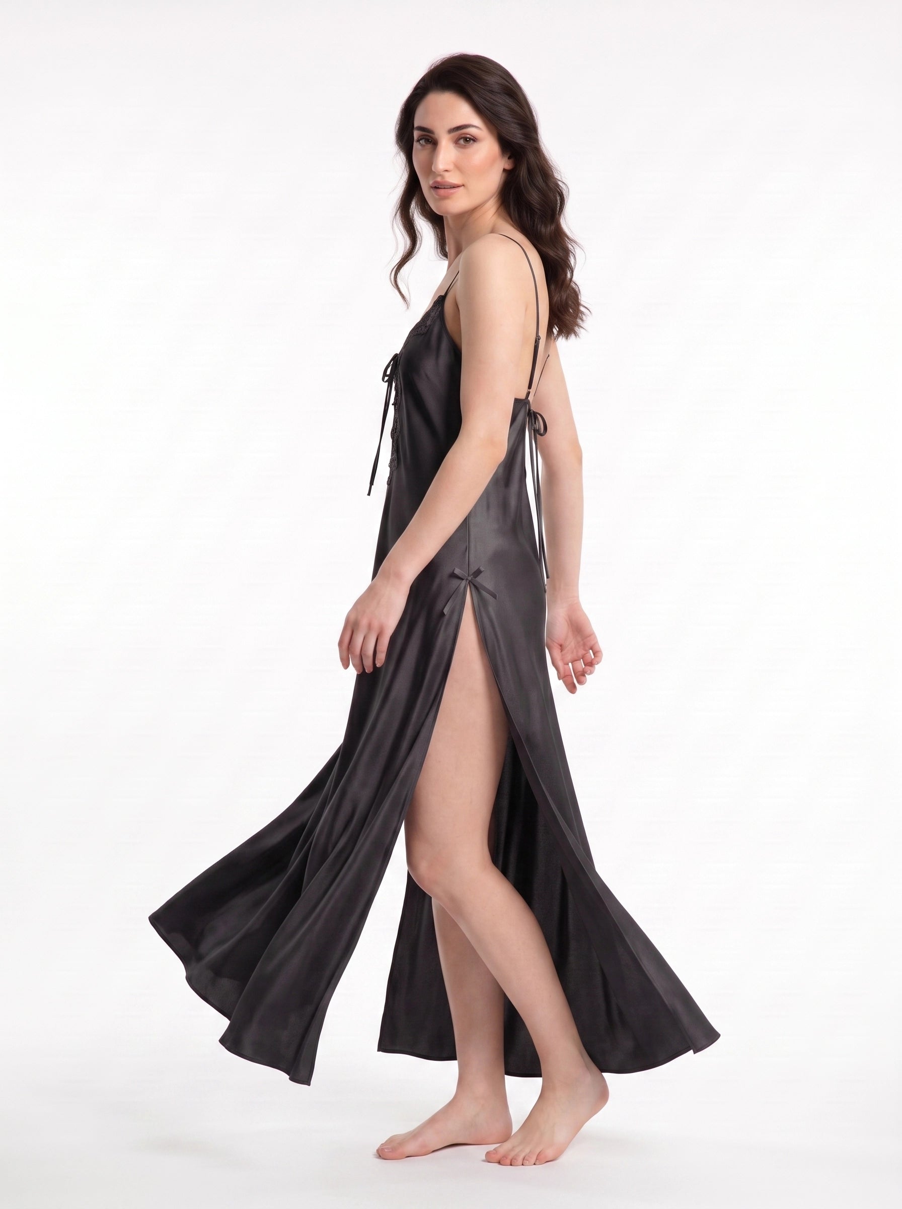 Liquid Satin Lace