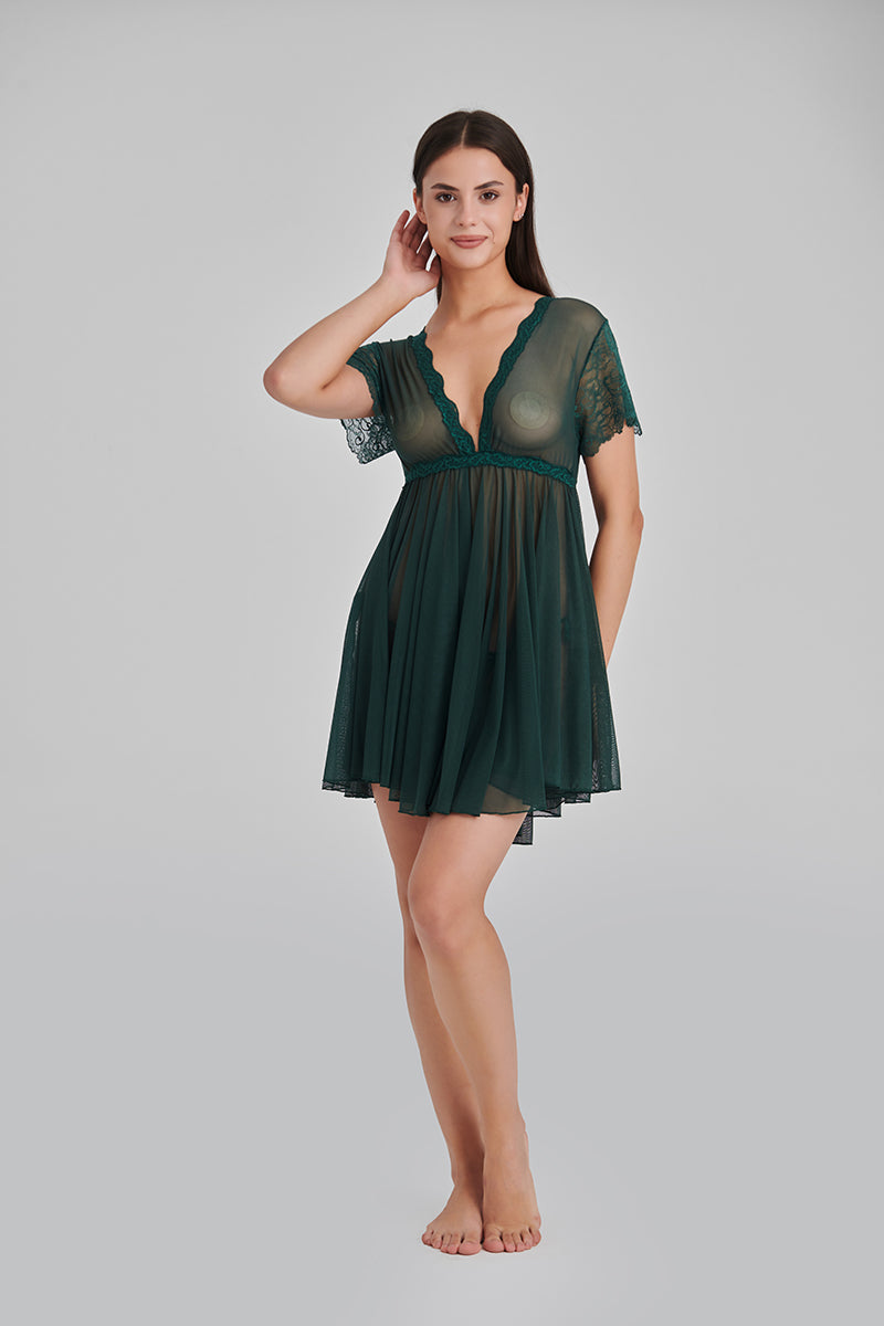 NIGHT DRESS-SHORT