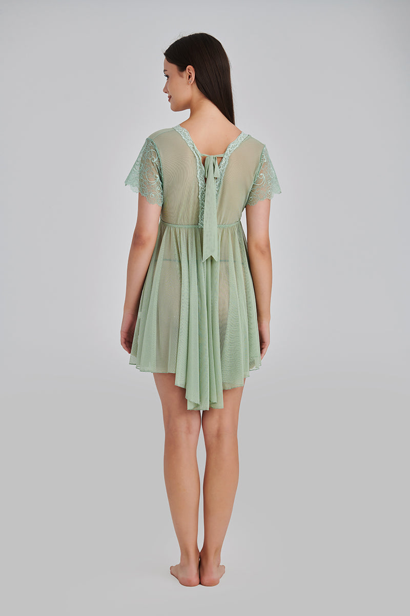 NIGHT DRESS-SHORT