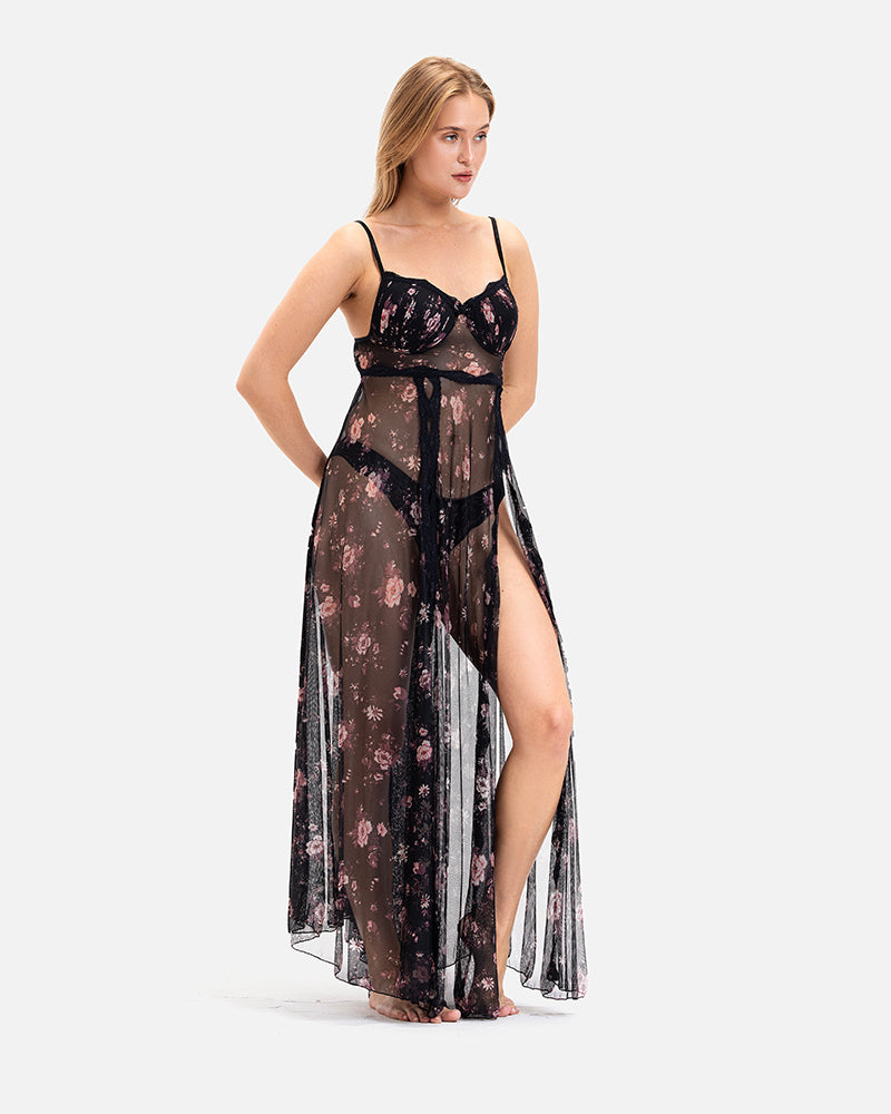 NIGHT DRESS-Tulle