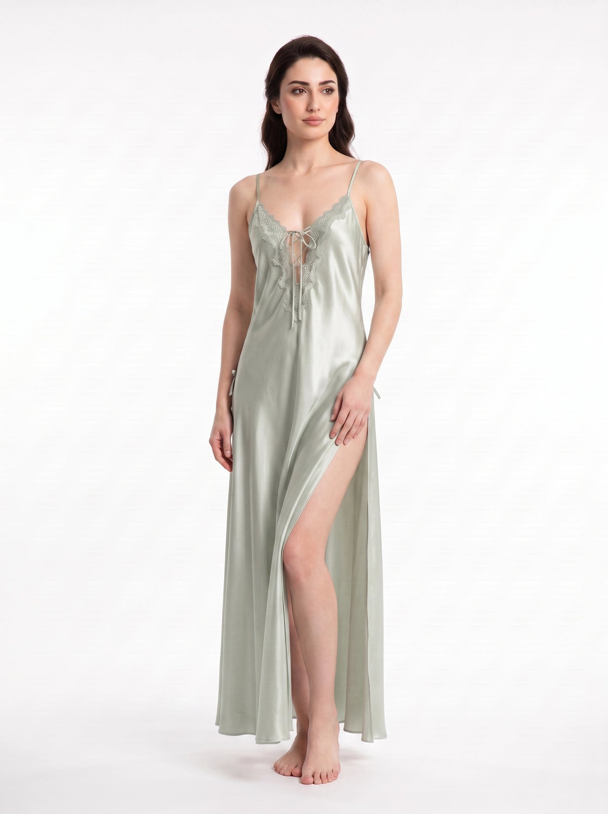 Liquid Satin Lace