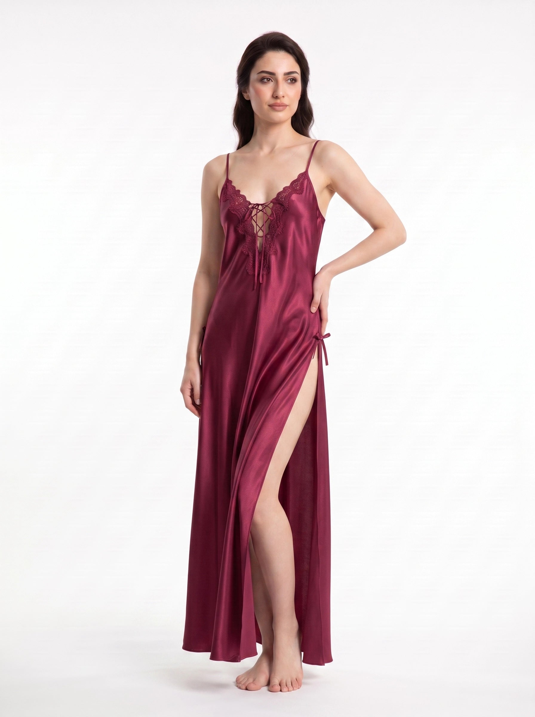 Liquid Satin Lace