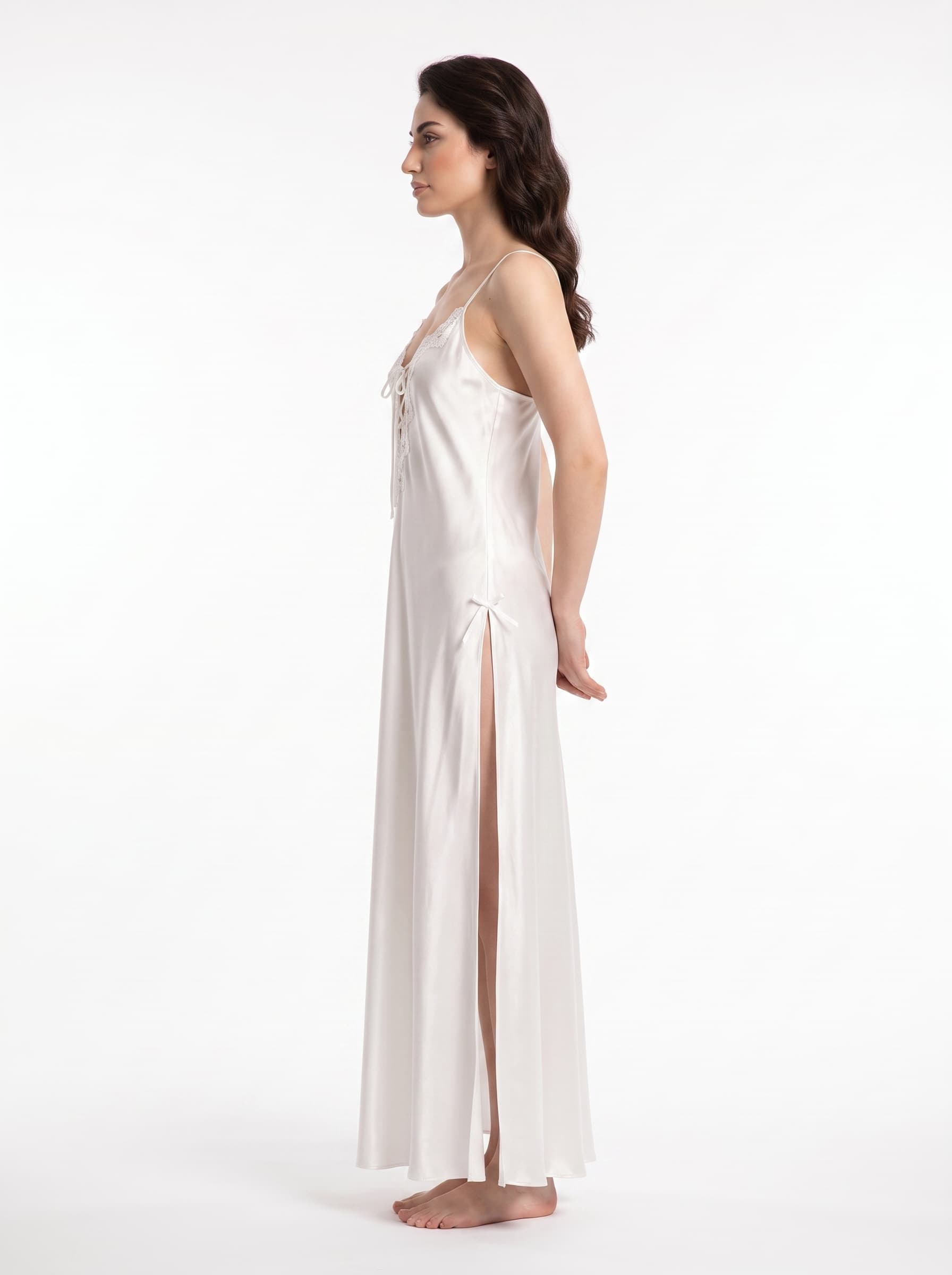 Liquid Satin Lace