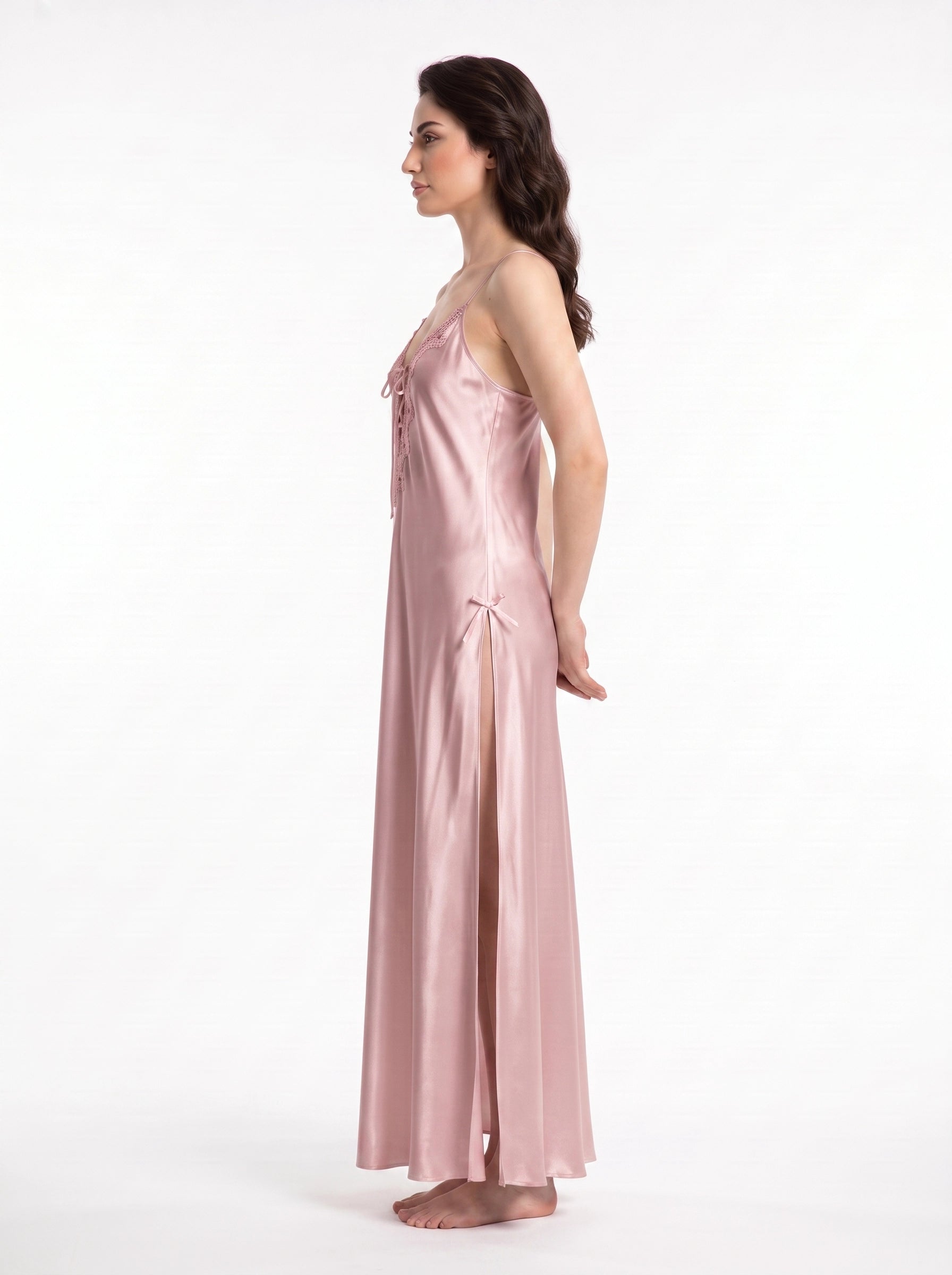 Liquid Satin Lace