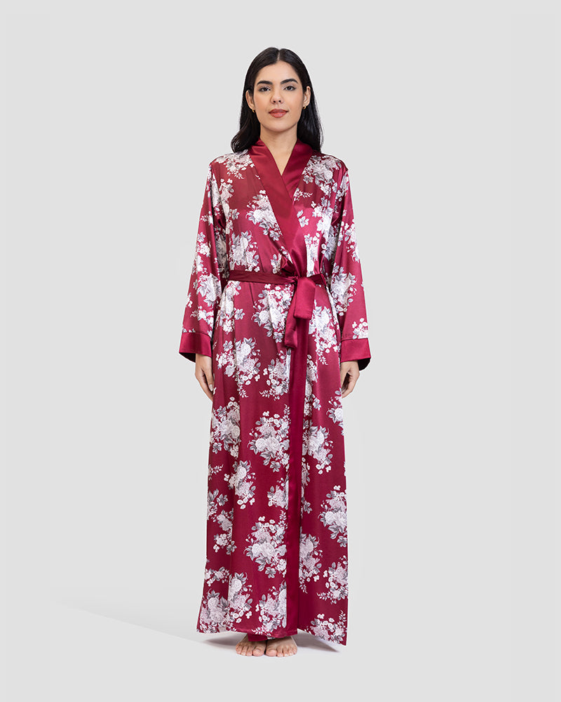 The Delicate floral Robe