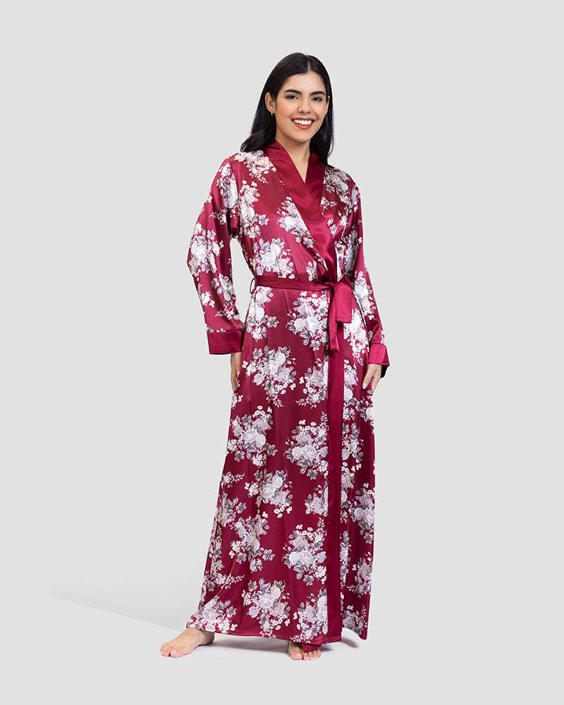 The Delicate floral Robe