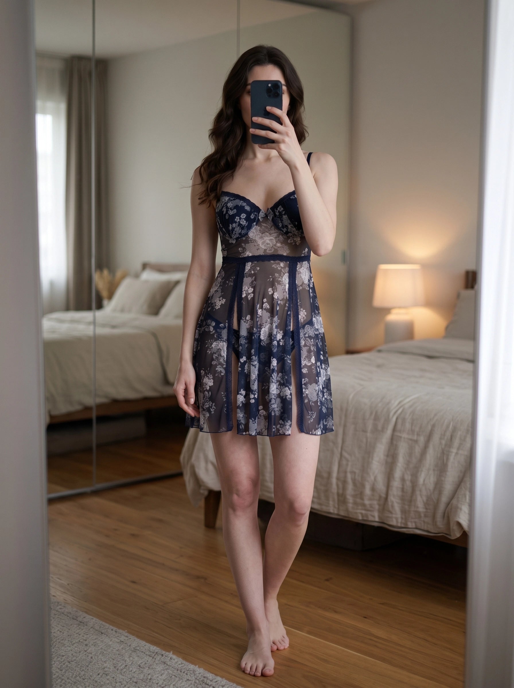 NIGHT DRESS-SHORT