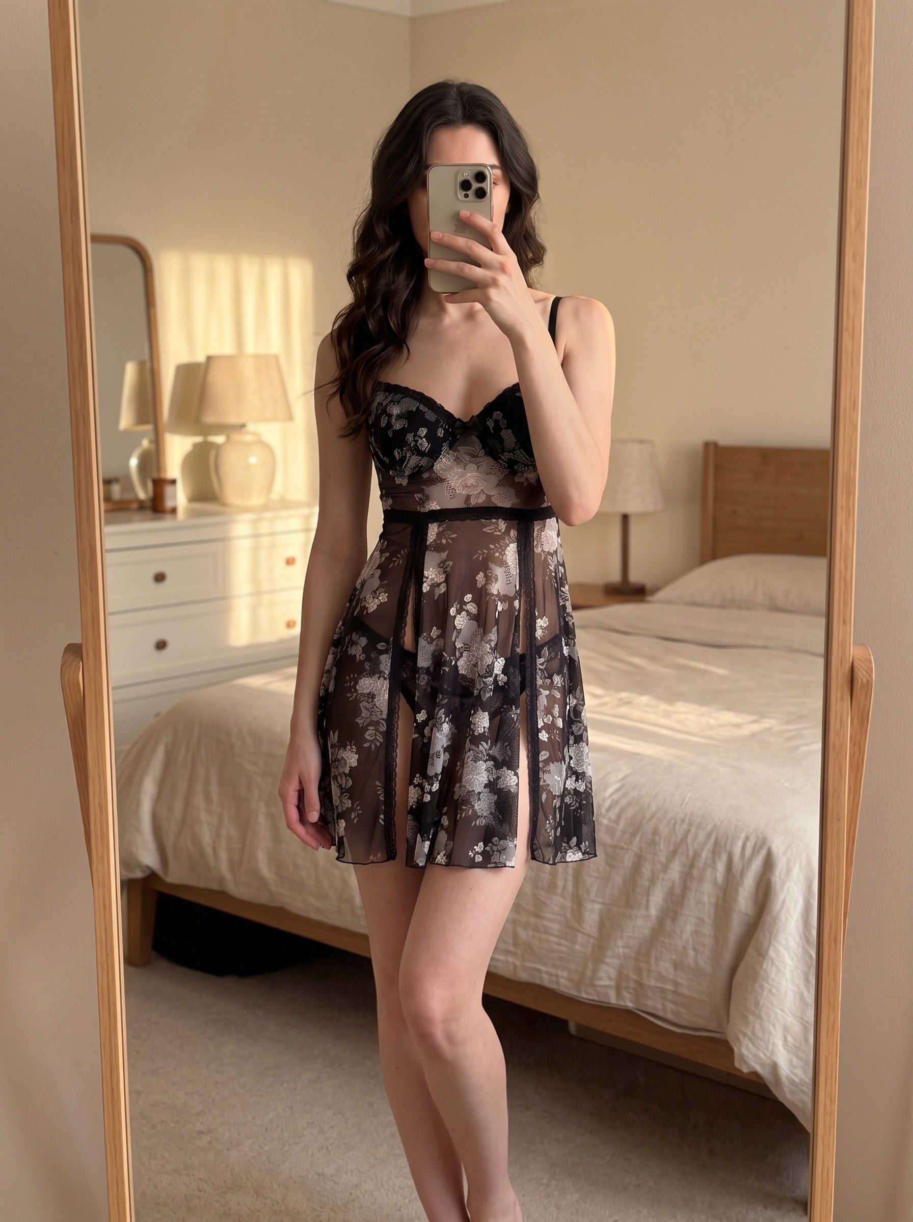 NIGHT DRESS-SHORT