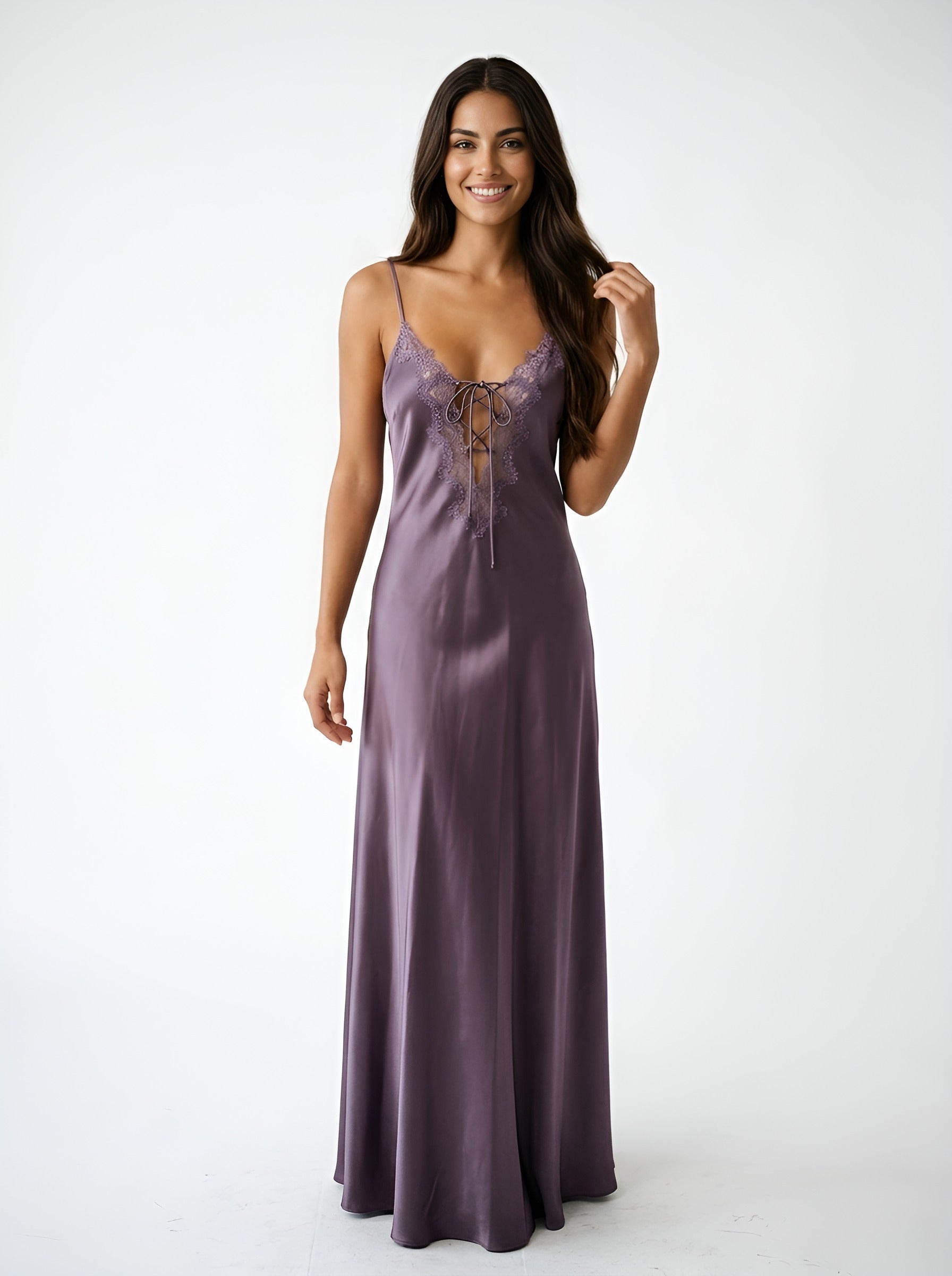 Liquid Satin Lace