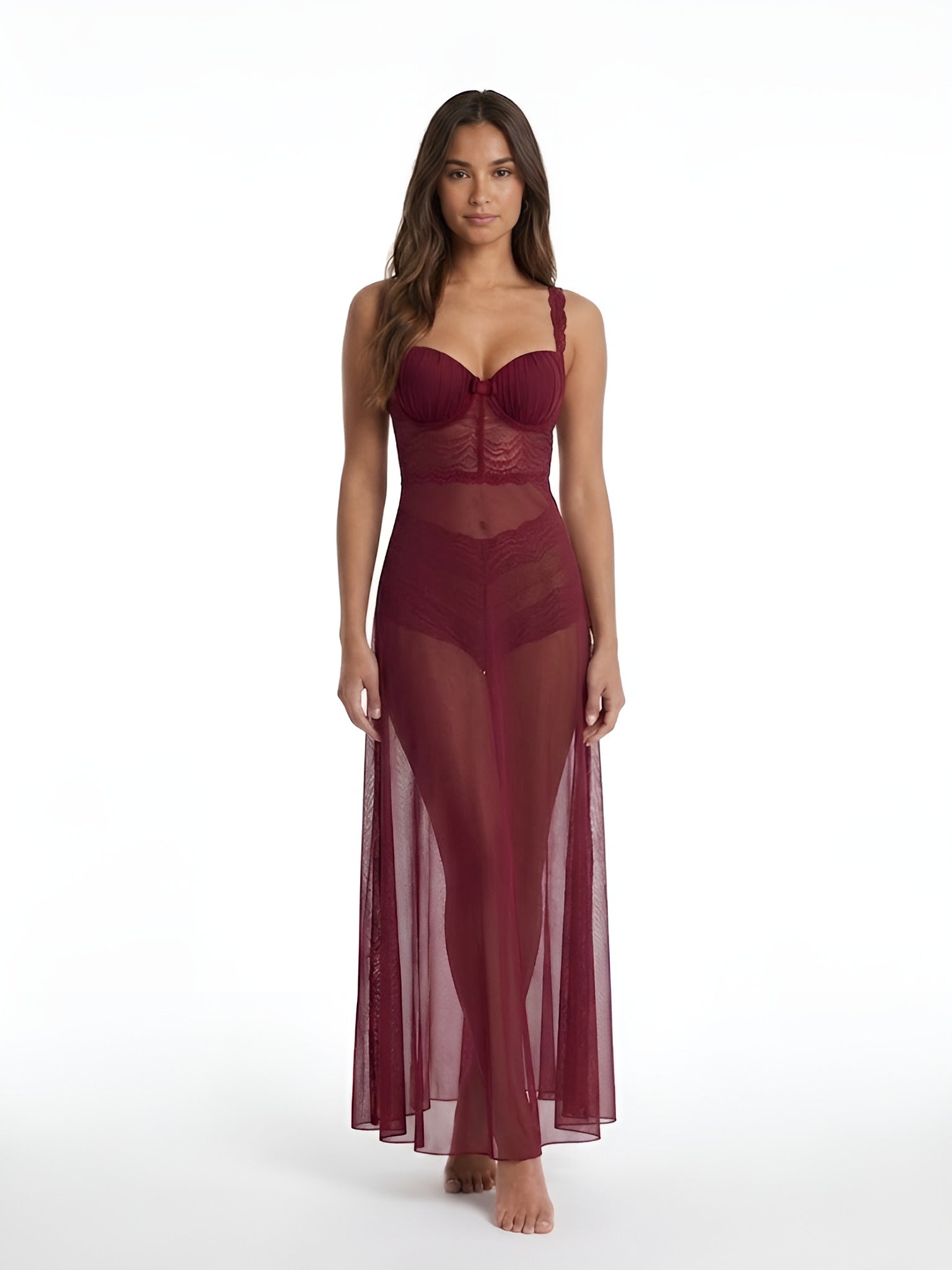 Royal Tulle Gown