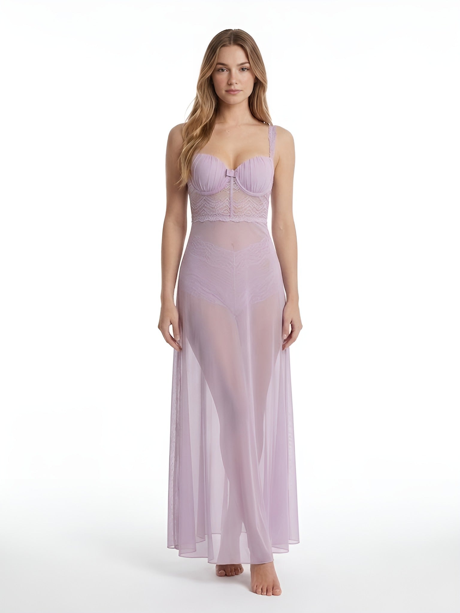 Royal Tulle Gown